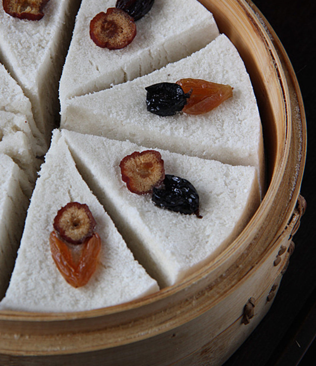 Sticky Rice Cake with Red Bean Paste - Omnivore's Cookbook