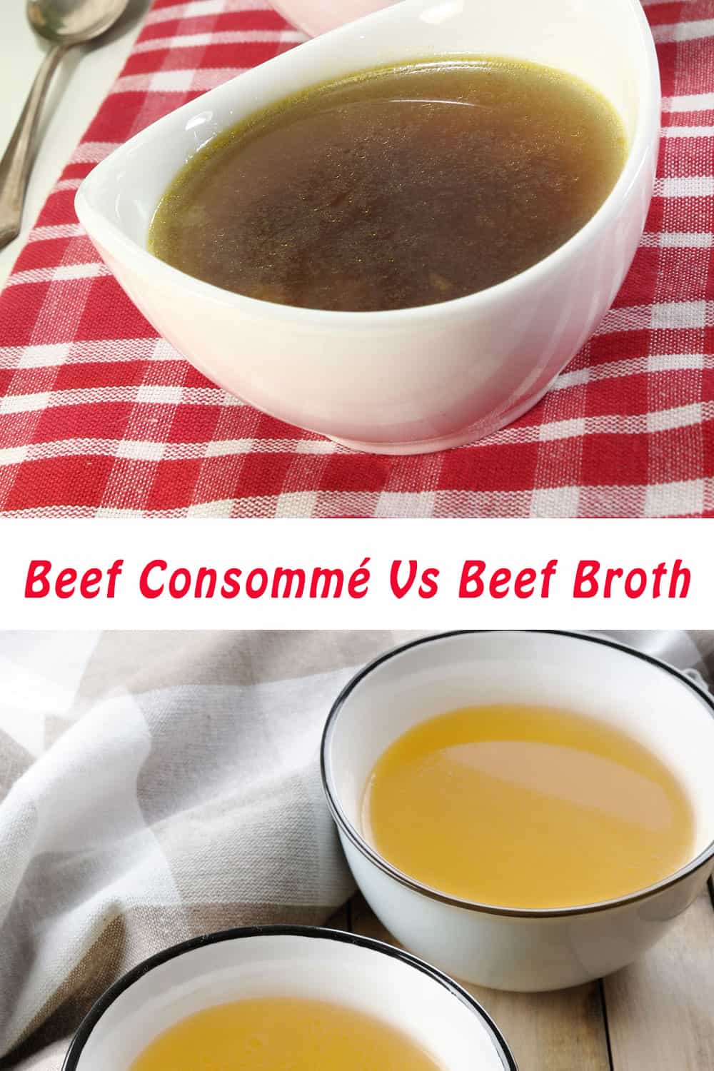 Beef Consommé Vs Beef Broth
