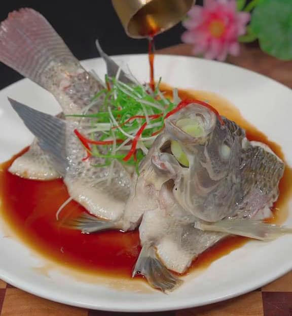 Traditional Steamed Tilapia: A Symbol of Prosperity and Good Luck